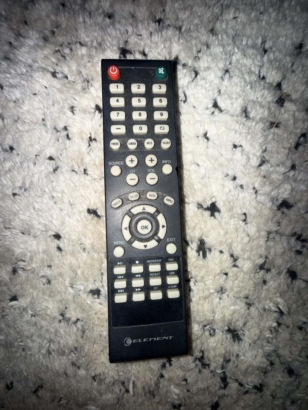 Element TV Remote Control Model JX8036A - Picture 4 of 5